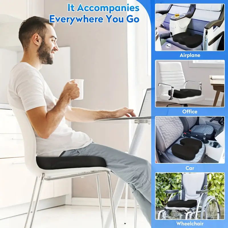 Four Seasons Universal Comfort Seat Cushion,non-slip,breathable