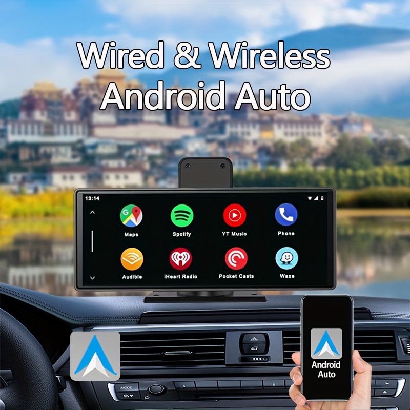 Das Neue 23,62 Cm Große Kabellose Carplay Android Auto Touch Mit  Voraufgezeichnetem Objektiv, Display, Mirror Link, Umkehrbild, Auto-Audio
