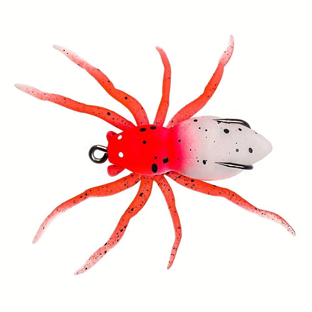 Floating Lure Bait Water Spider Soft Bait Artificial Perch - Temu