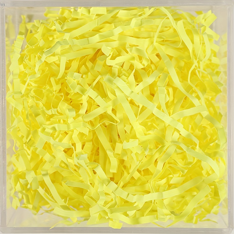 Mustard Yellow Shredded Paper Gift Bag Filler - Teals Prairie & Co.®