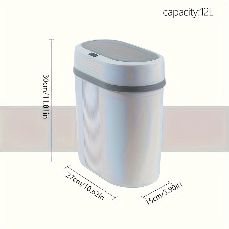 1pc Smart Touchless Trash Can Tipo Economico Elettrico - Temu Italy