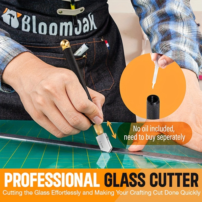 Professional Glass Cutting Tool Auto Oil Glass Cutter With