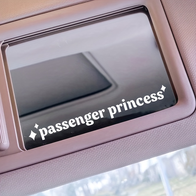 Autocollant Princesse Passager, Autocollant Miroir De Voiture 1 Pièce -  Temu Switzerland