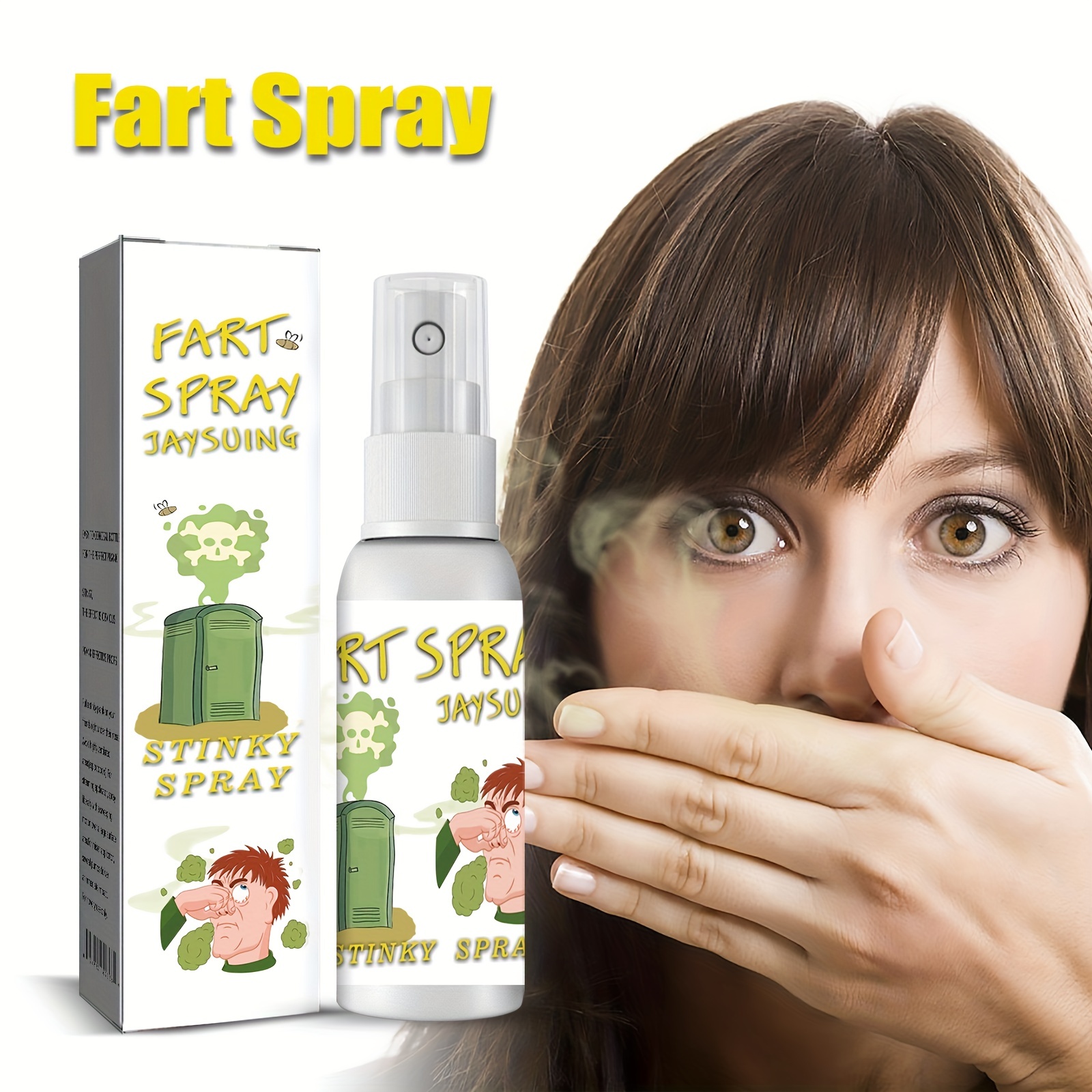 Liquid Fart Gag Prank, Joke Spray, Can Stink Bomb Smelly Stinky