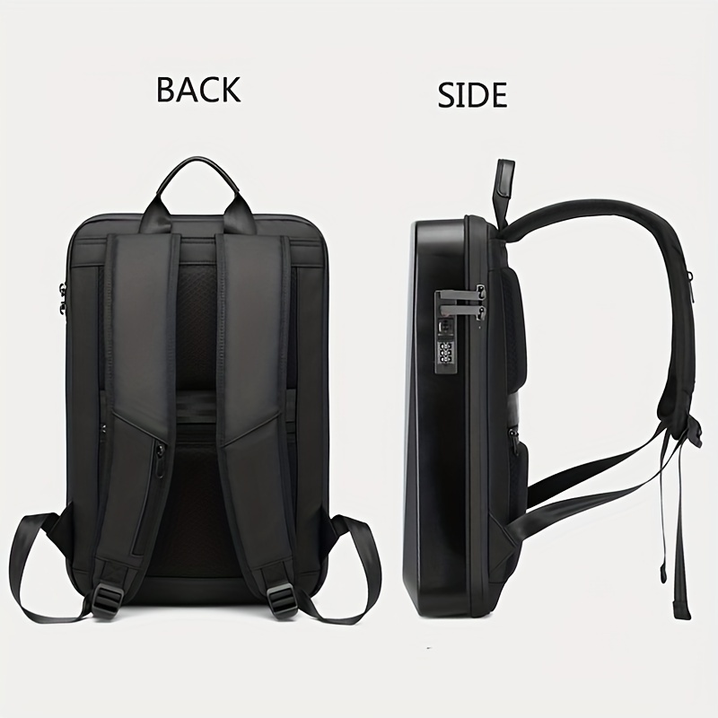 Large Capacity Waterproof Casual Backpack With USB Charging, Business Laptop Backpack For 15.6-17inch, Ideal choice for Gifts, School bags, Valentines Gifts - Click Image to Close