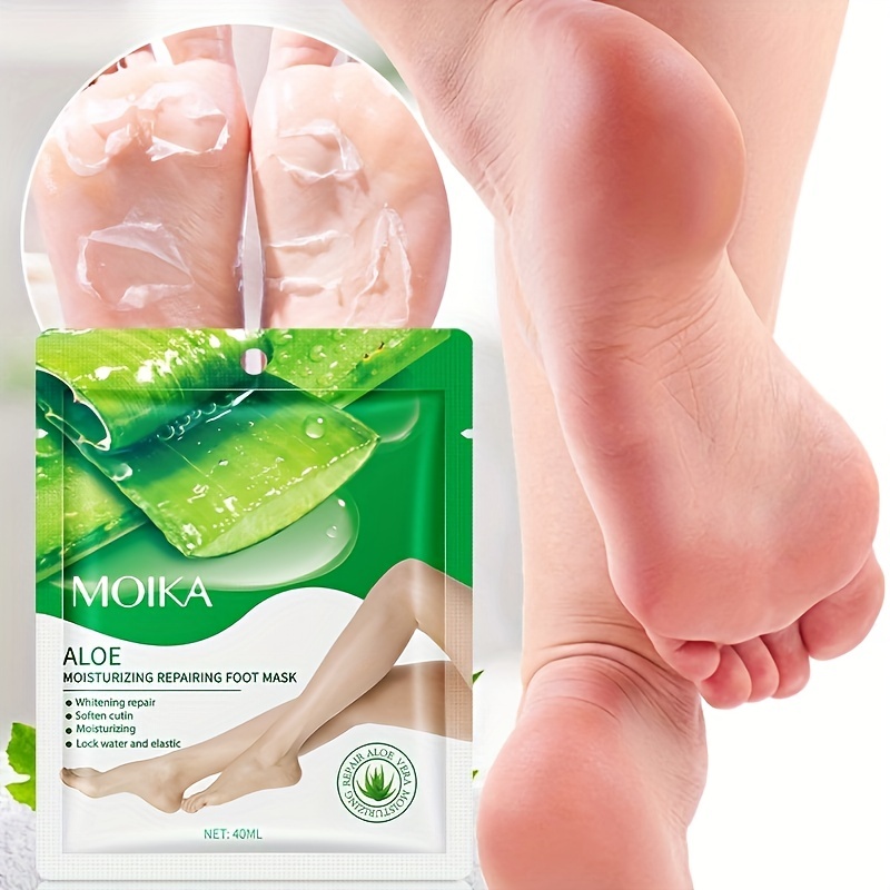 Foot Peel Mask,callus And Dead Skin Remover,nourish And Moisturize Dry  Rough Feet,soothe Cracked Feet And Heel - Temu