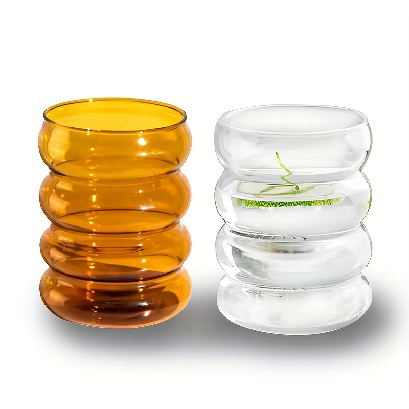 Tire Shaped Drinking Glass Clear High Borosilicate Glass - Temu