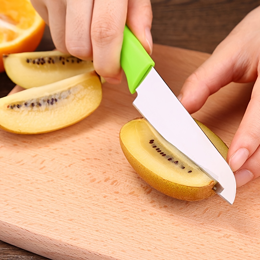 Premium Fruit Knife Set - Stainless Steel Commercial Portable Peeling  Pocket Knife For Cutting Watermelon And Melon - Temu