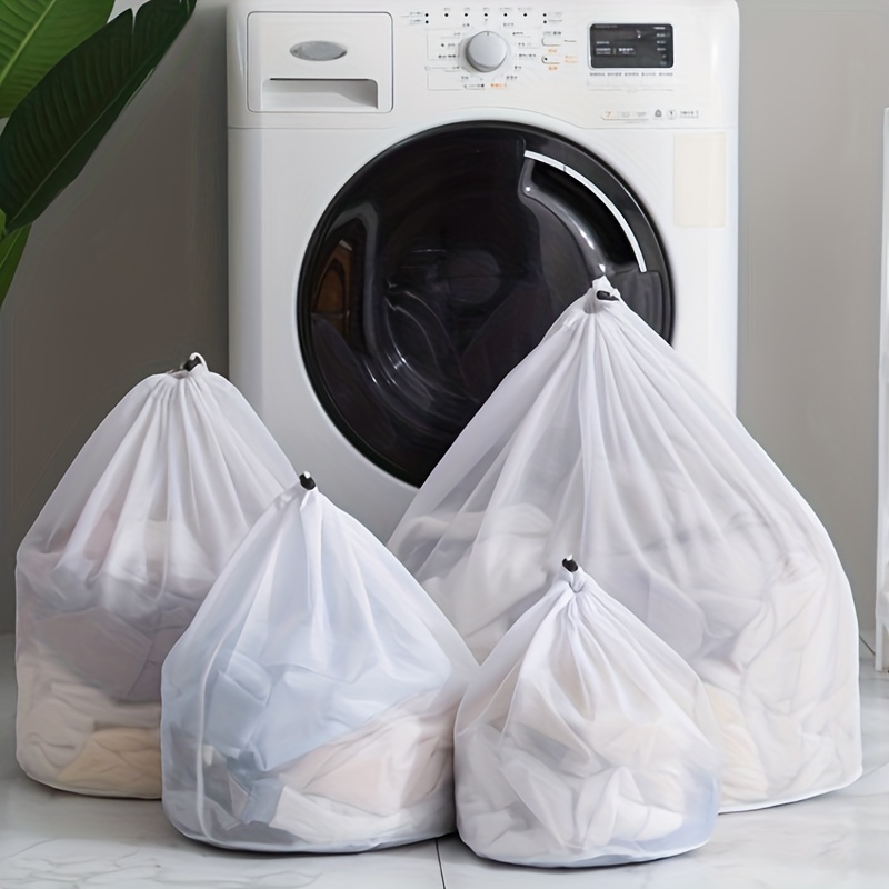 Mesh Laundry Bags Washing Machine Wash Bags Reusable And - Temu