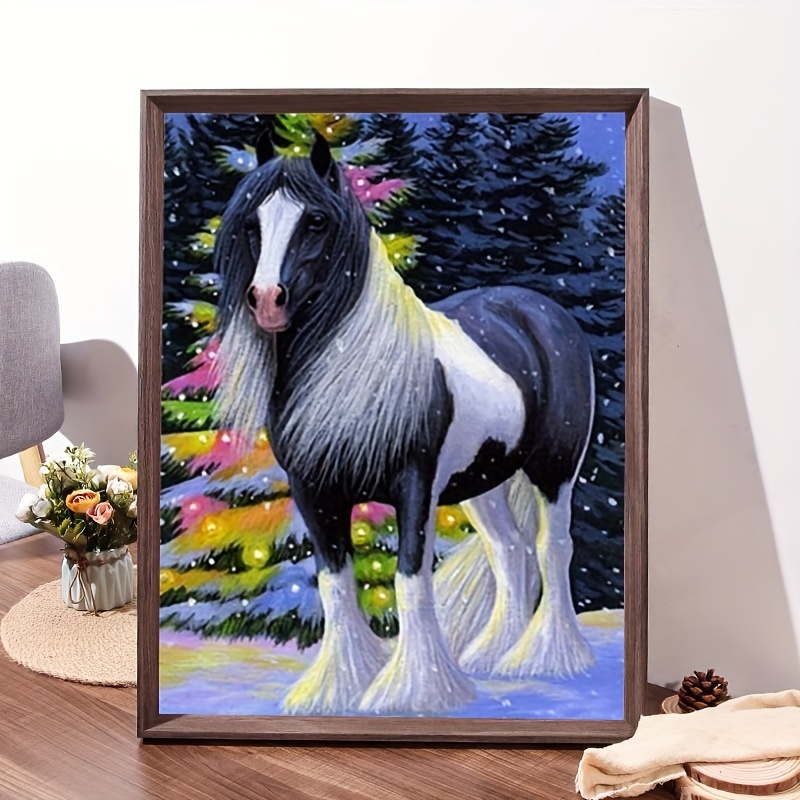 DIY Diamond Painting HORSES Home Decor 30cm X 40cm 11.81 X 15.75 