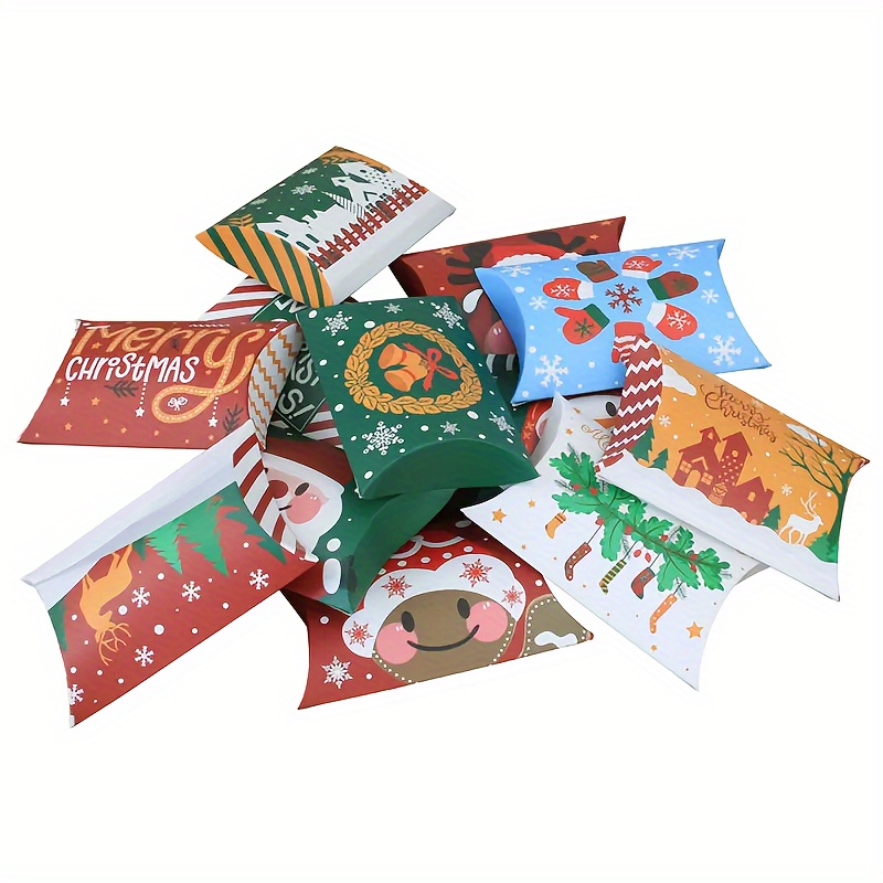  24 Pieces Christmas Gift Boxes with Lids and Red Bows Christmas  Gift Wrap Boxes Holiday Present Box 4 Sizes Gift Boxes Shirt Box for  Wrapping Xmas Holiday Present : Health & Household