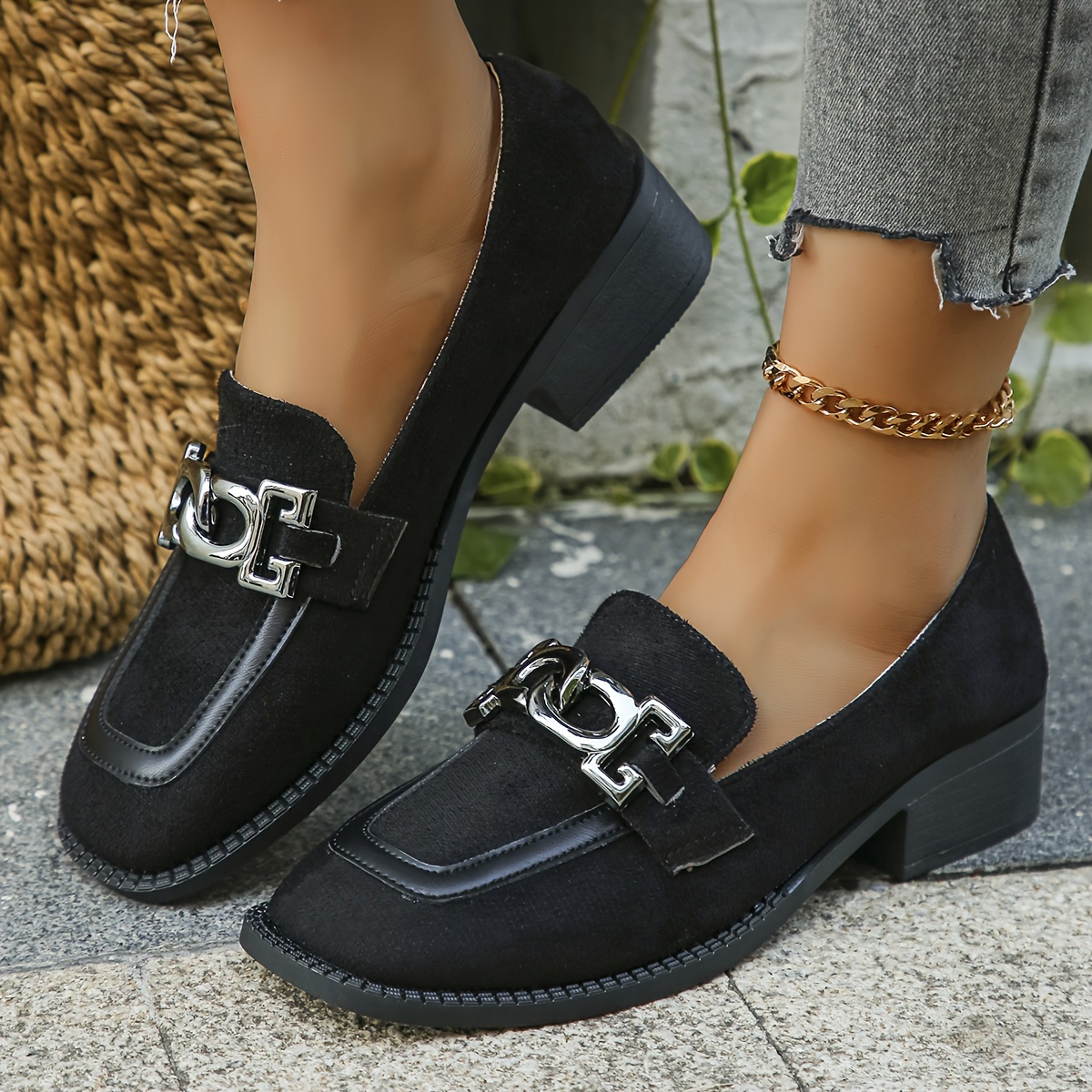 chain low top loafers Temu Philippines