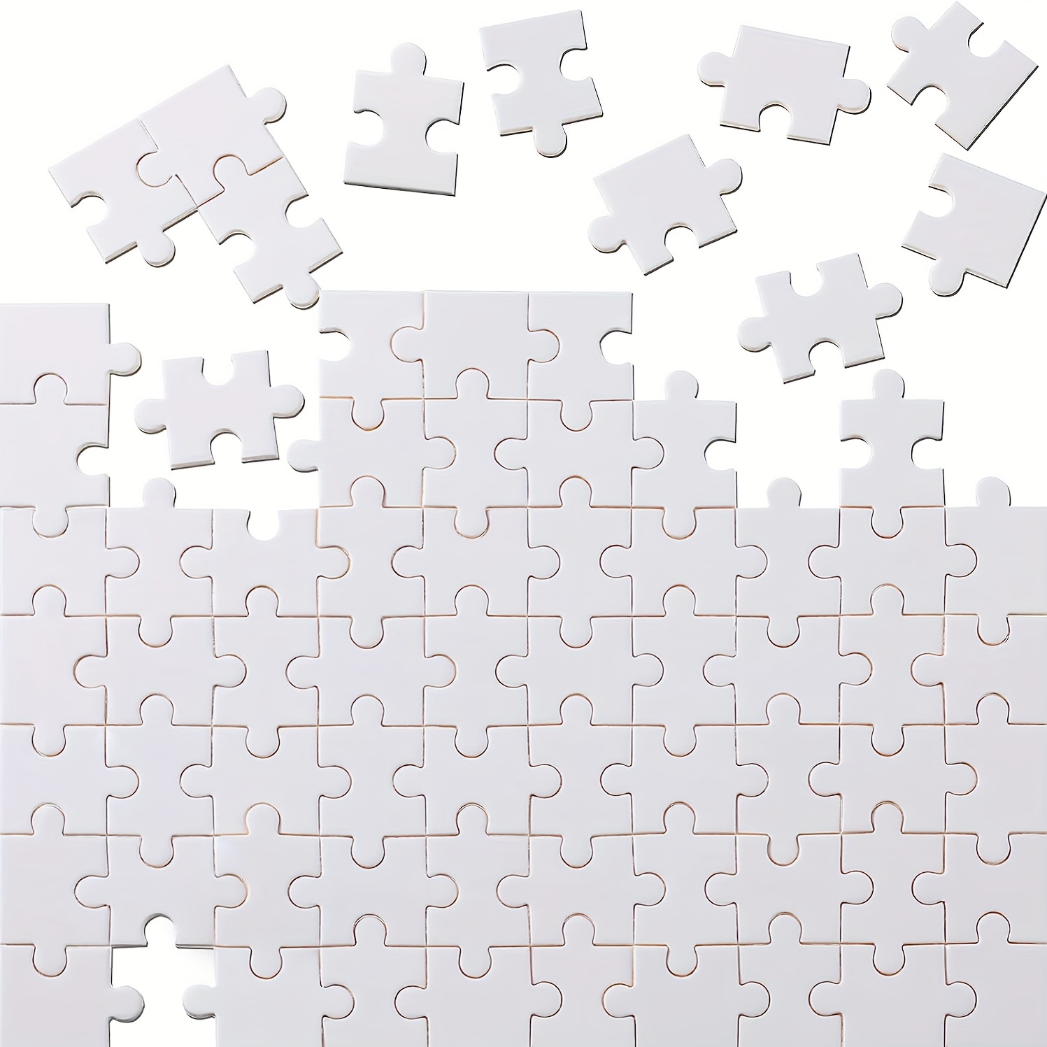 Puzzle blanc 12 pièces