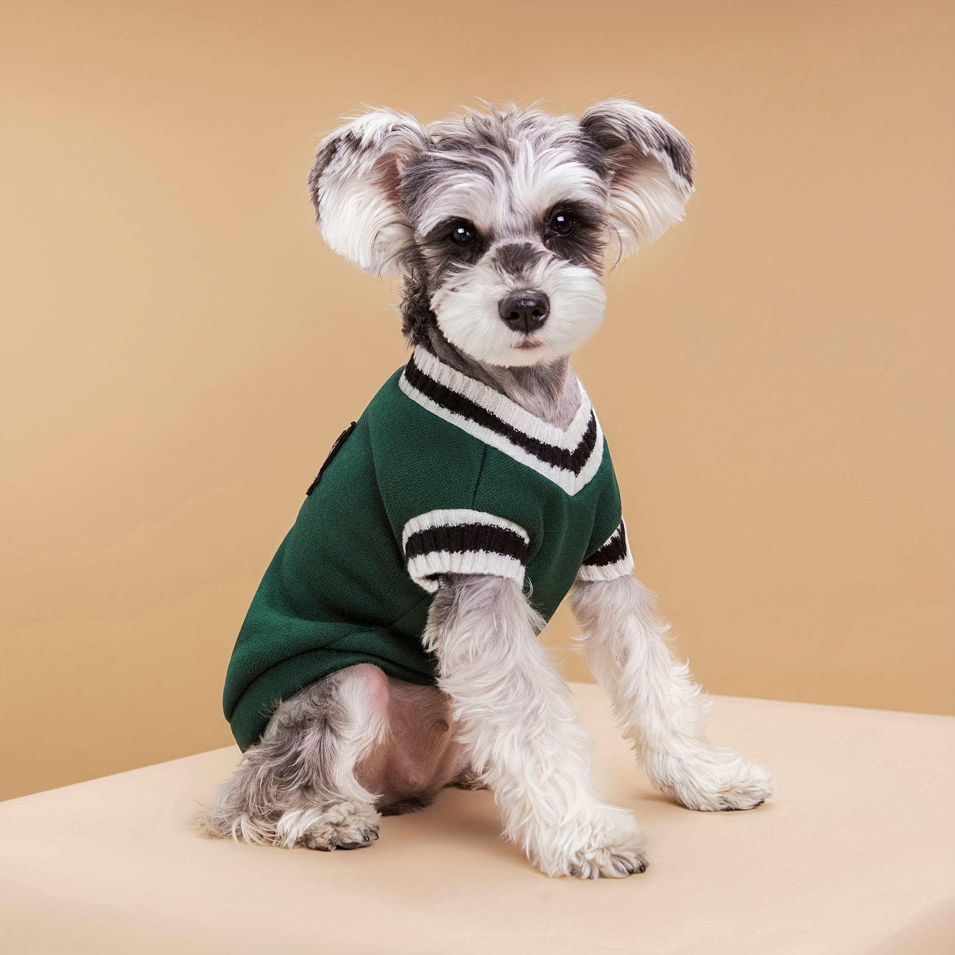 Autumn And Winter Dog Sweater V Neck Knitted Vest Pet Warm Clothes College  Style Pet Dog Fashion Costume, Shop The Latest Trends