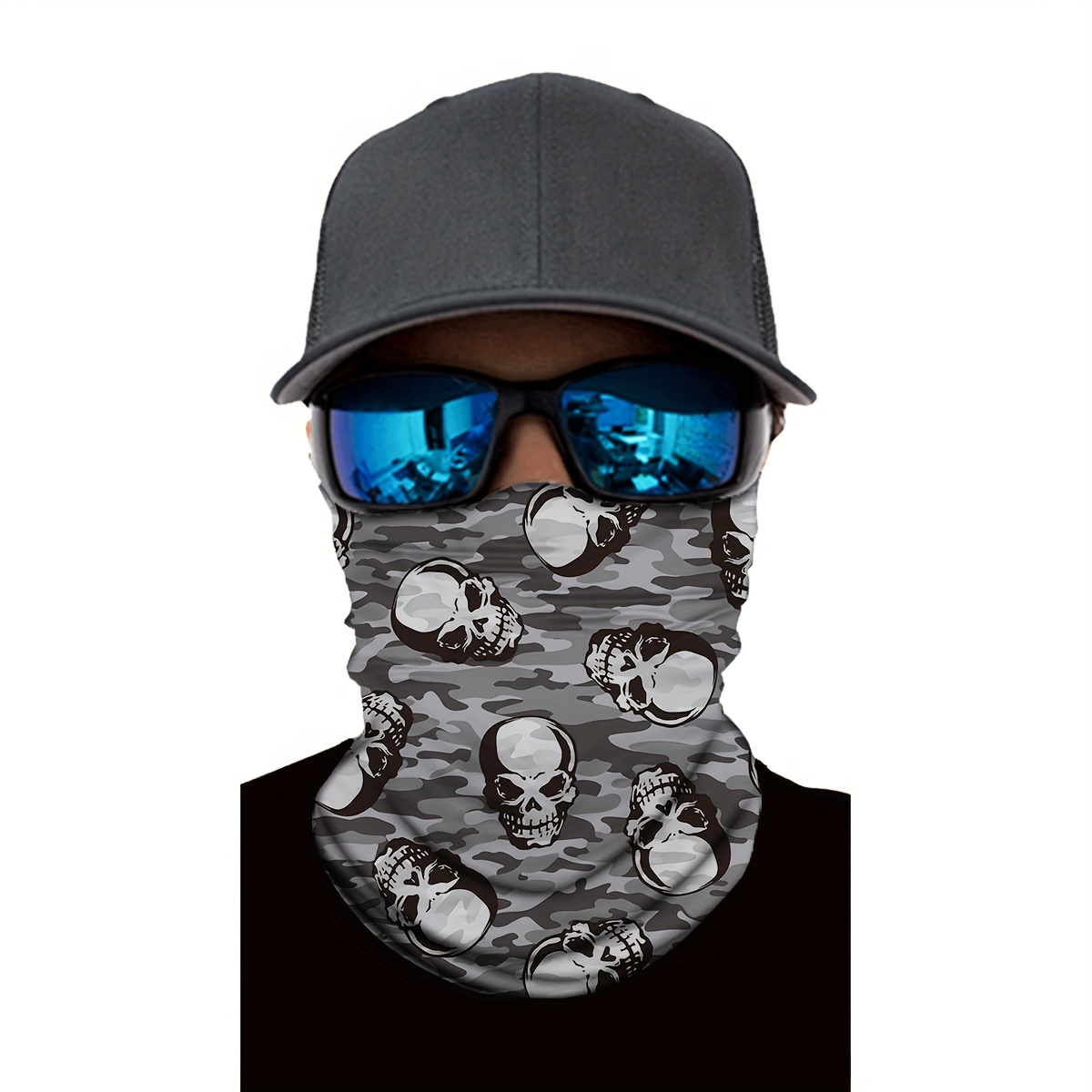 Christmas Outdoor Cycling Mask Scarf Men Women Fishing Face - Temu