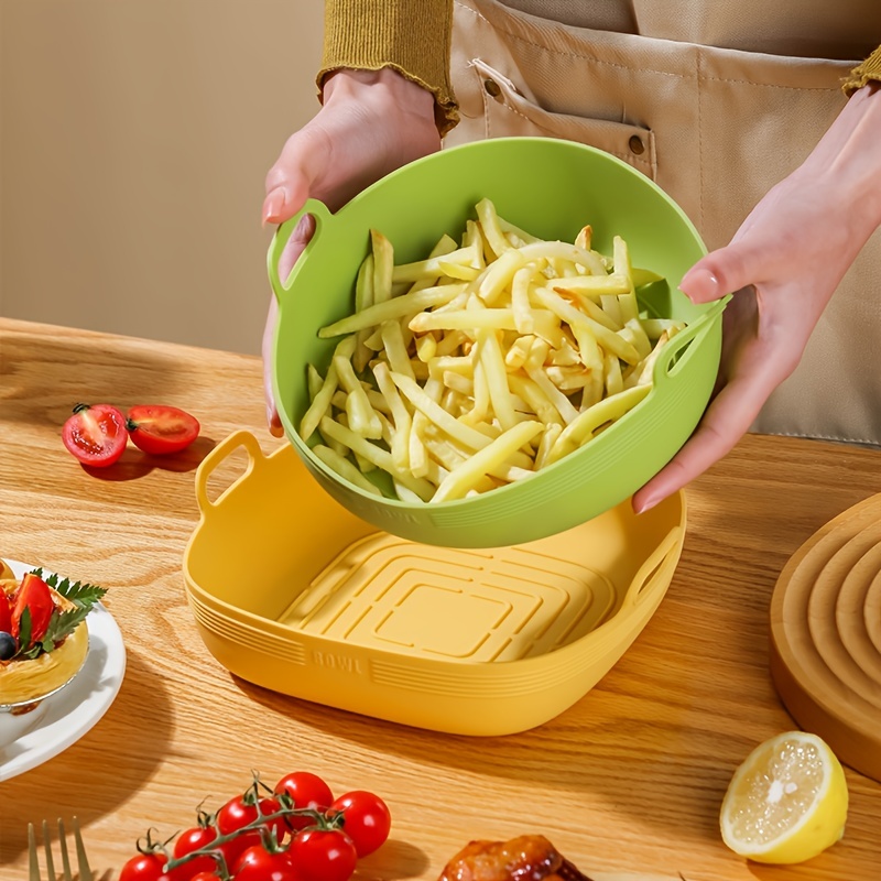 7.5 Reusable Bpa free Silicone Air Fryer Liners Perfect For - Temu