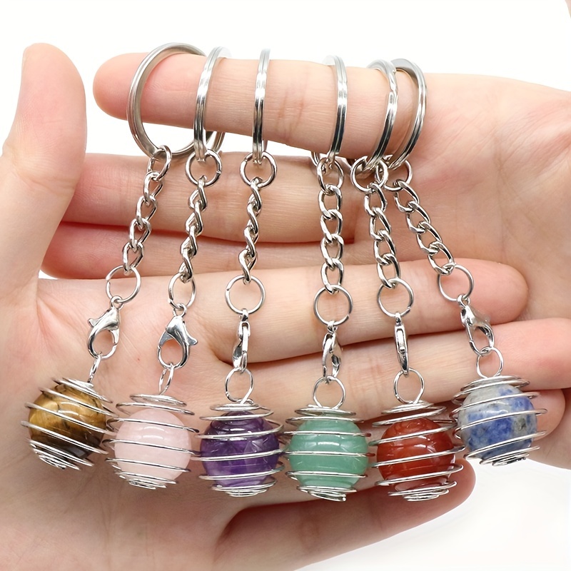 Adjustable Crystal Holder Bracelet And Keychain For Jewelry - Temu