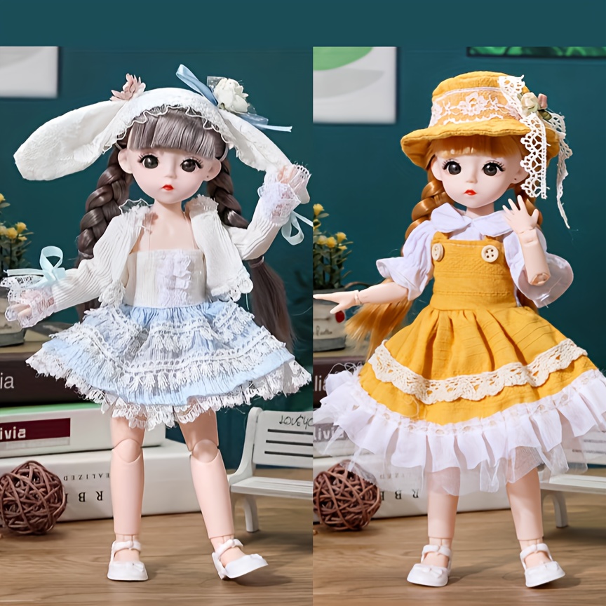 1/6 BJD Clothes Charming Floral Lace Lingerie Dress Doll Outfits