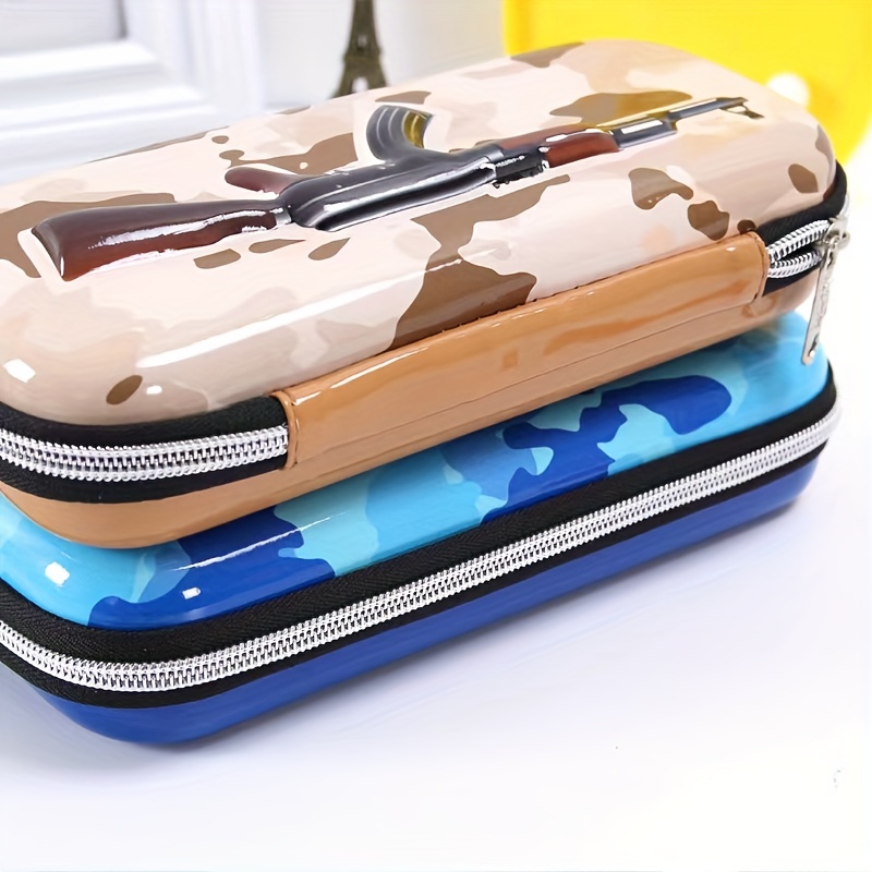 New Camouflage Pen Bag Simplified Oxford Cloth Stationery Bag Office  Supplies Pencil Storage Bag - Temu