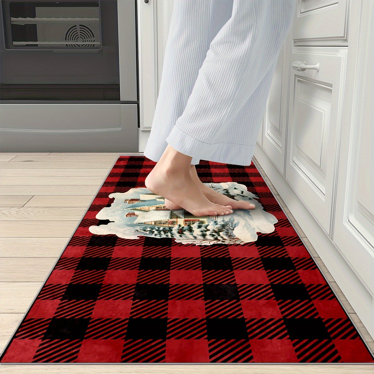 Kitchen Rugs And Mats Non Skid Washable Kitchen Floor - Temu