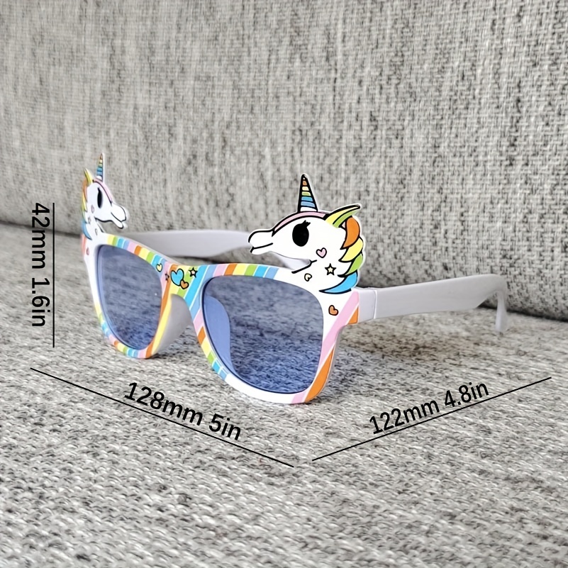 Unicorn Girl Child Sunglasses, Unicorn Party Supplies, Unicorn