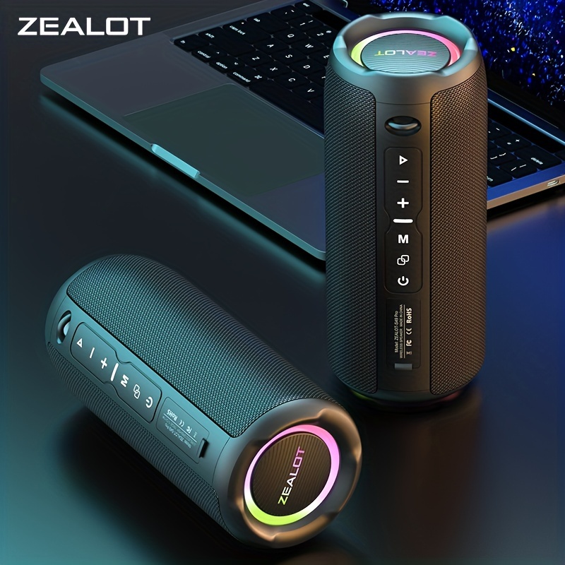 Zealot Handheld Portable Wireless Bass Speaker Wasserdicht - Temu