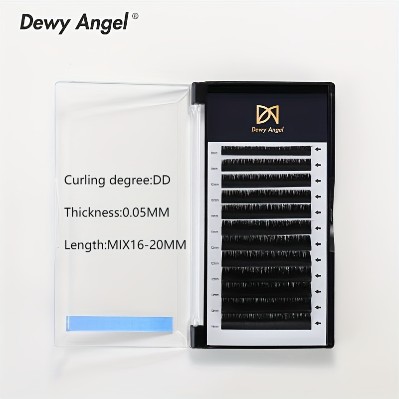 Individual Natural Curling Thick Grafting Lashes Extension