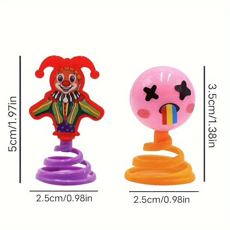 Assembly Spring Toy Trick Funny Creative Strange Toy Bounce Elf