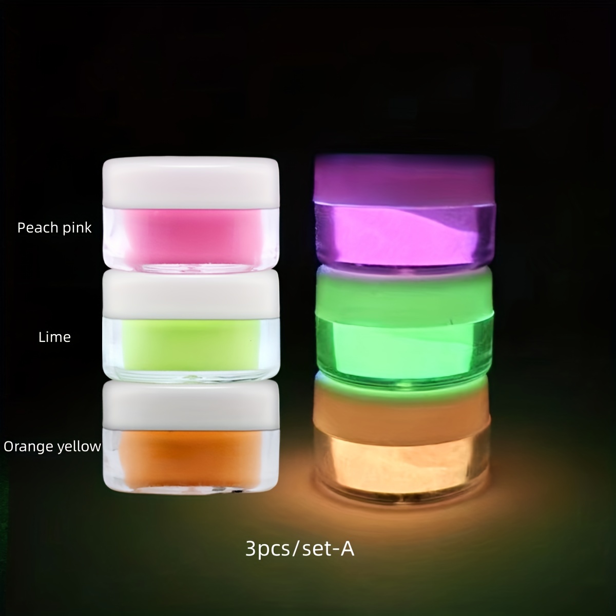 Yellow Green Glow in The Dark Mica Powder Pigment 5G