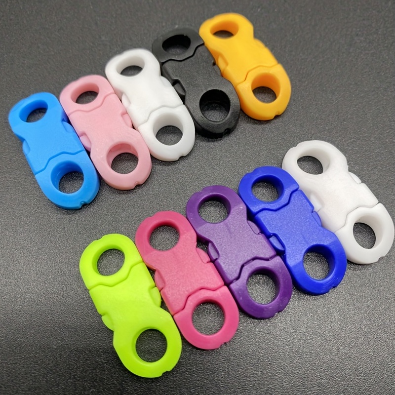Curved Paracord Bracelet Clips Plastic Quick Release Buckles - Temu