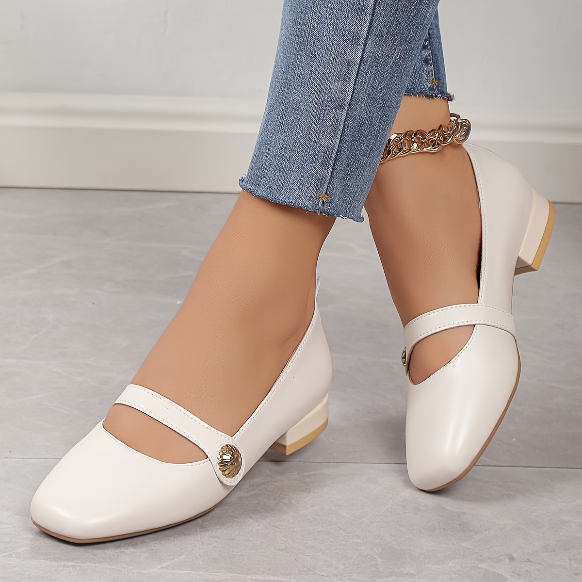 White fancy hot sale shoes