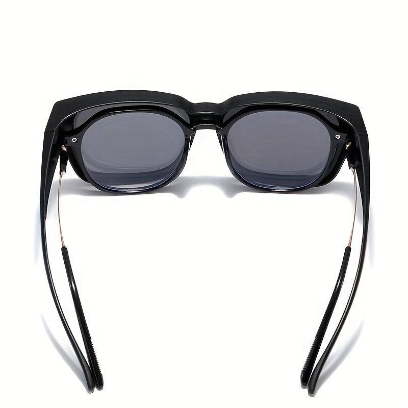 Fashion HD Sunglasses For Men Women Cover For Myopia Glasses