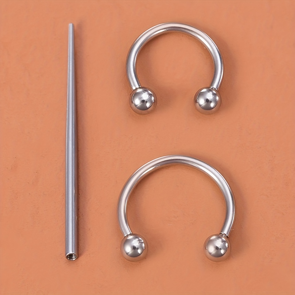 Steel Cone Insertion Pin Rod for Ear/nose/navel/nipples/lip/brow Stretcher  Body Piercing Stretch Kit Assistant Tool - AliExpress