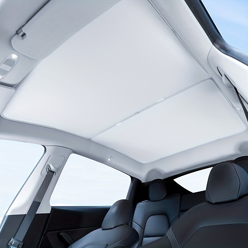 Tesla Model 3 Sunshade Model 3 Glass Roof Sunshade Sunroof Rear Window  Sunshade Compatible for Tesla Model 3 2023 2022 2021 Sunshade with Skylight