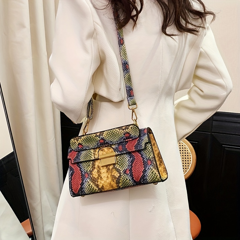 Bolso serpiente colores hot sale