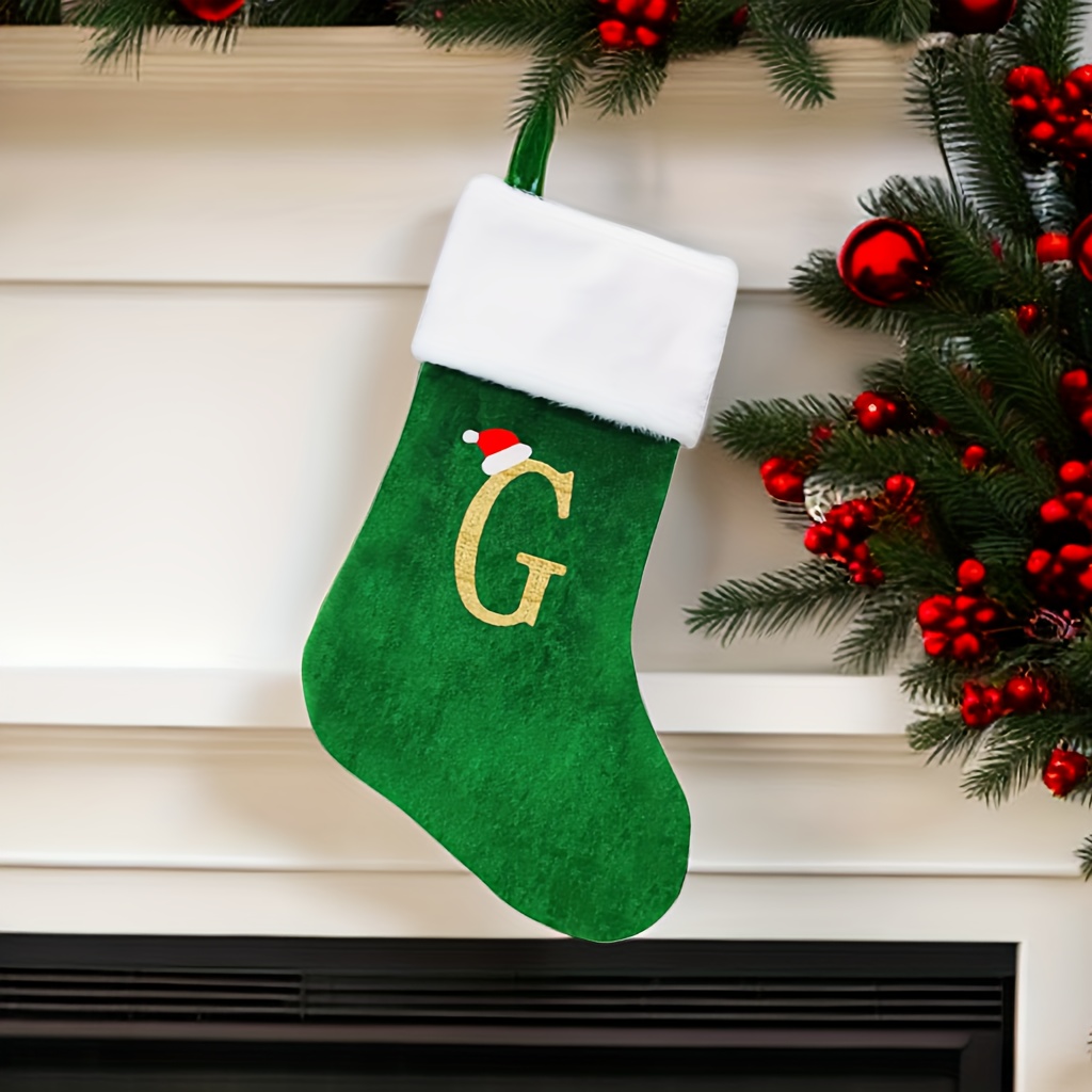 Christmas Stocking Fashion Festive Soft Stylish Classic - Temu