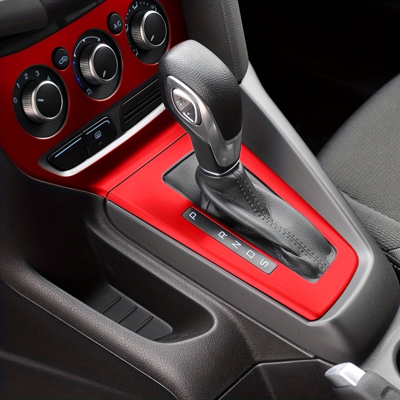 Carbon Fiber Ford Focus 2012-2014 Auto Film Innenraum Aufkleber  Mittelkonsole Getriebe Armaturenbrett Luft Türgriff Lift Panel, Kostenloser Versand Neue Benutzer