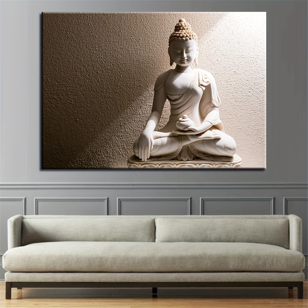  Cuadro abstracto de Buda en lienzo para pared, póster e  impresiones budistas, decoración de pared para el hogar : Hogar y Cocina
