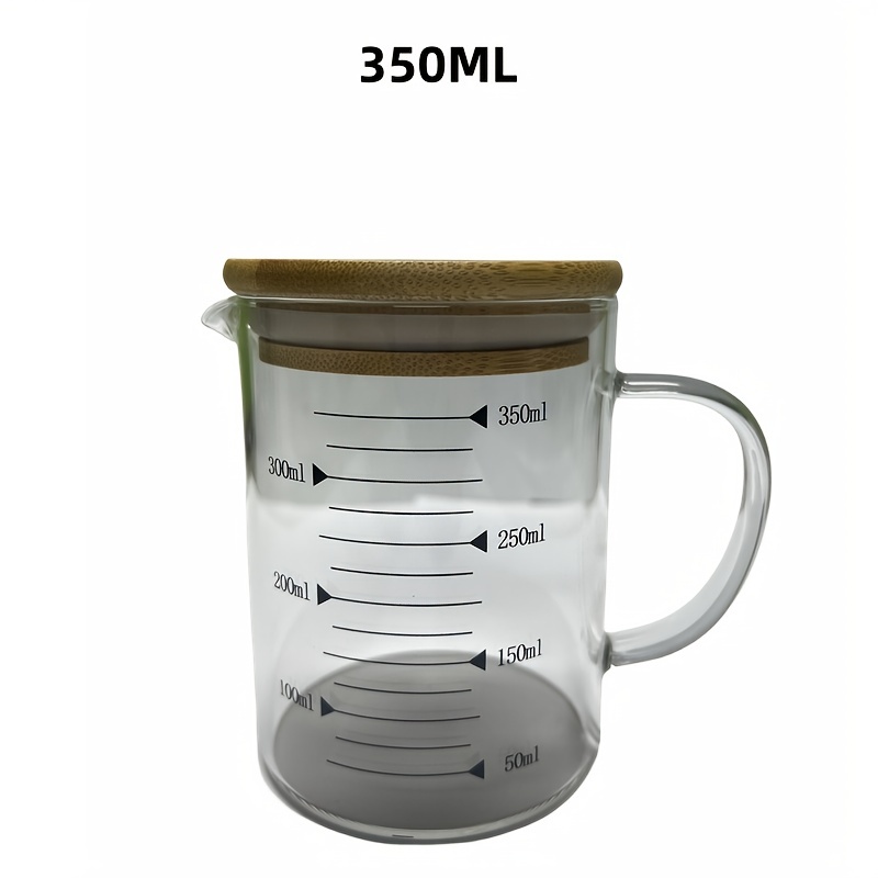 Glass Measuring Cup With Double Spouts, Small Coffee Milk Pitcher, For Dry  And Liquid Ingredient, Baking Tools, Kitchen Gadgets, Kitchen Accessories -  Temu