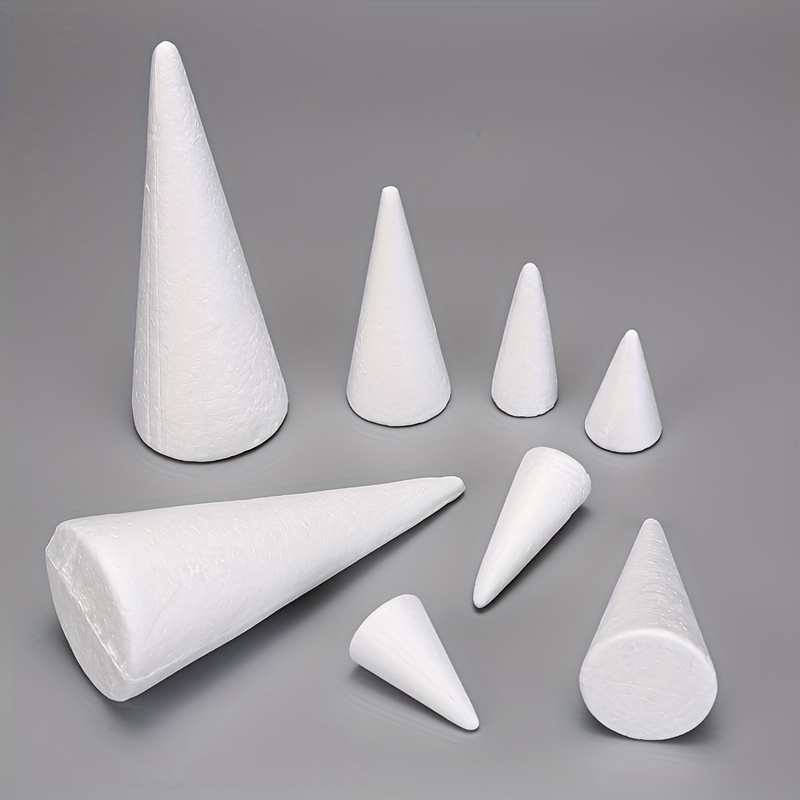 Foam Tree Cone For Diy Arts And Crafts Projects Festival - Temu