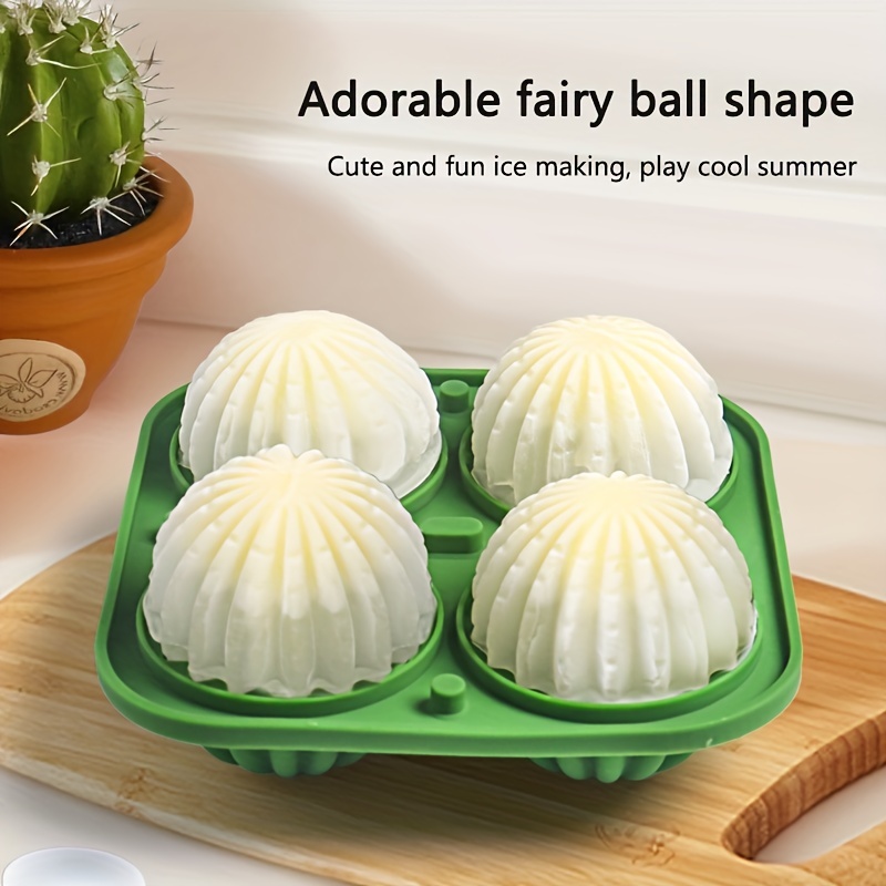 2in1 Portable Silicone Ice Ball Mold Maker Creative Summer Kitchen Gadgets