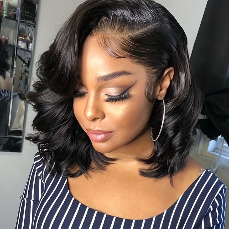 Deep Wave 4x4 Lace Closure Wig 180% Density Wear Go Wigs New - Temu United  Arab Emirates