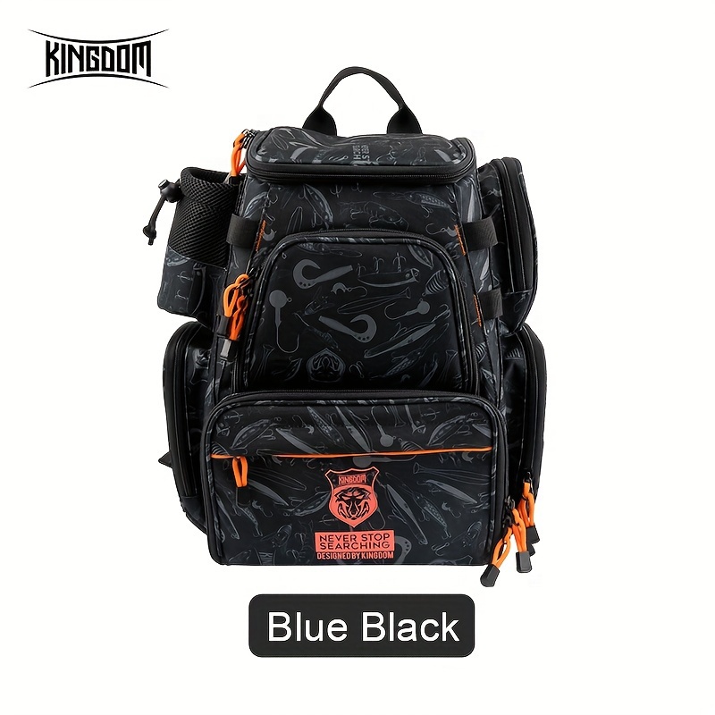 Kingdom Multifunctional Fishing Tackle Backpack Waterproof - Temu