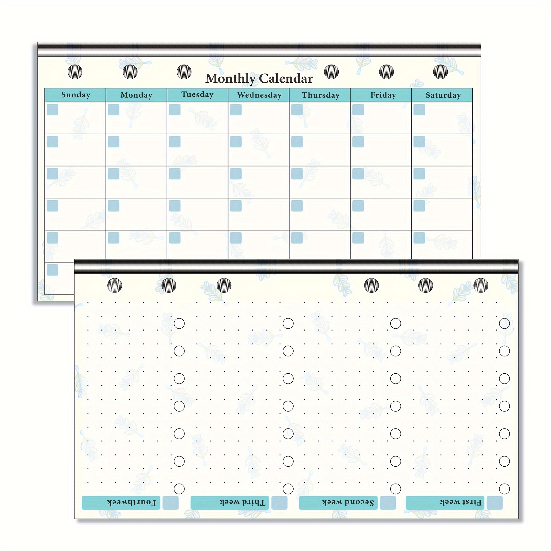 A6 Planner Refill Inserts Double Sided 6 Ring Binder For - Temu