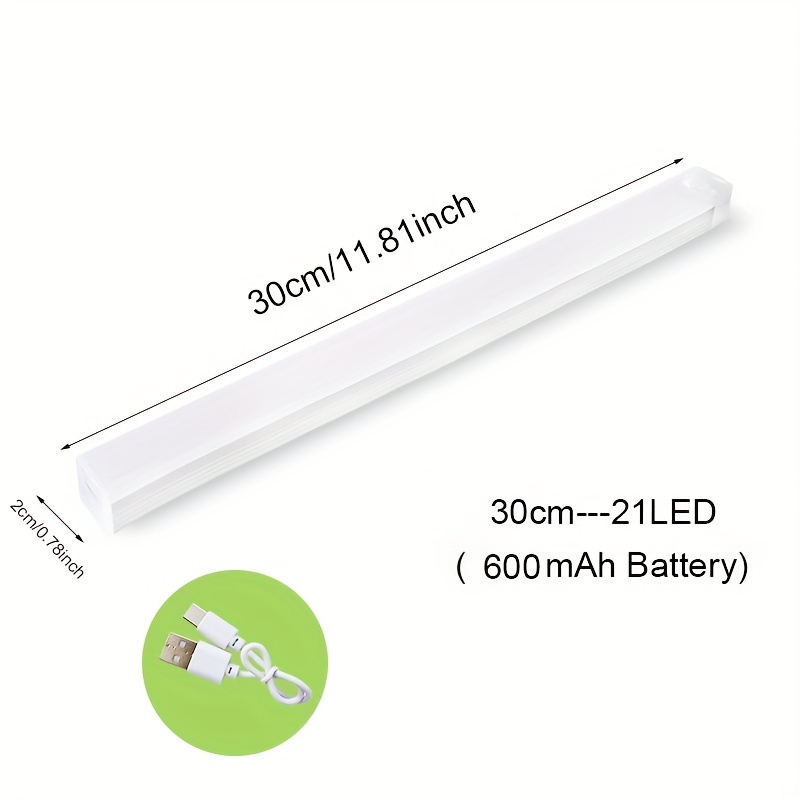 Luz nocturna automática de 12 LED con armario recargable USB con sensor de  movimiento y sensor de luz, 3 modos (auto/encendido/apagado) con adhesivo  magnético, para escaleras, armarios, pasillo Afortunado Sencillez