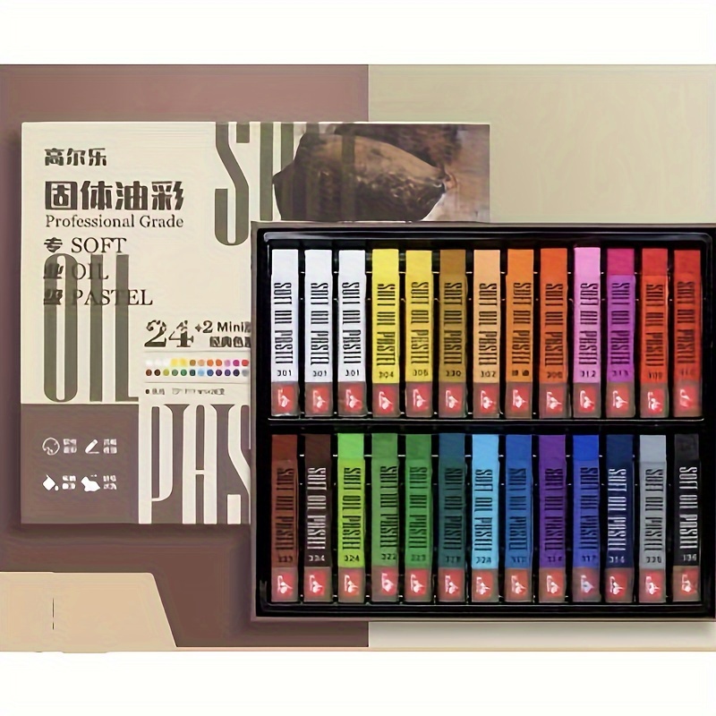 Artists Oil Pastels Set Of 48 Colors, Soft Oil Pastels For Art Painting,  Drawing, Blending, Oil Crayons Pastels Art Supplies For Artists, Beginnes,  Students, Teachers - Arts, Crafts & Sewing - Temu