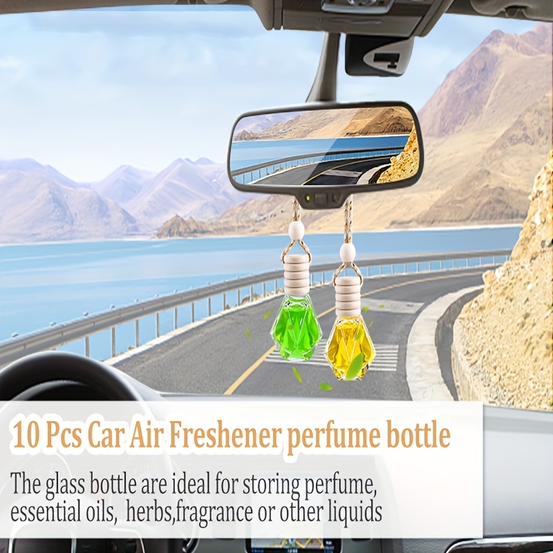 Car Air Freshener Perfume Bottle Aromatherapy Fragrance - Temu