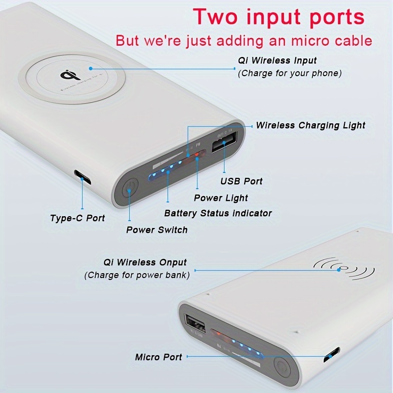 Dual Wireless Powerbank