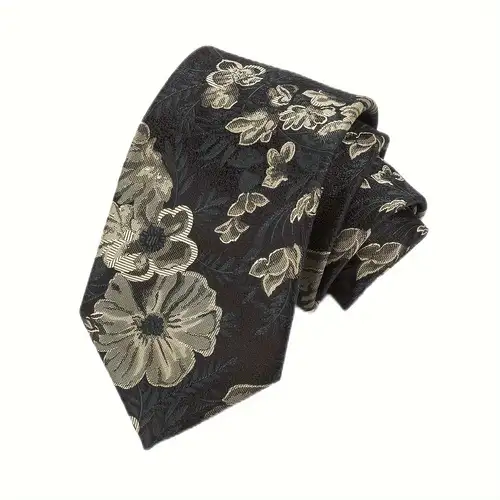Gravata de poliéster moda masculina casual vintage empresarial