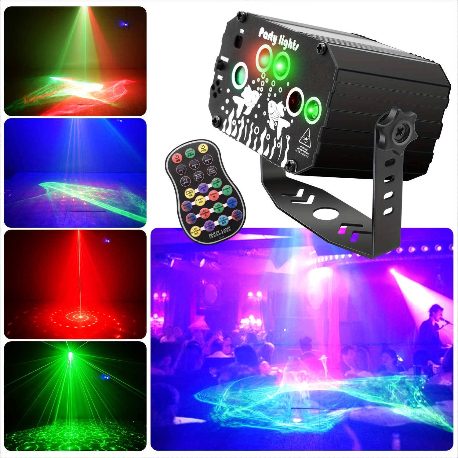 djパーティーライトステージ レーザーミュージックショー